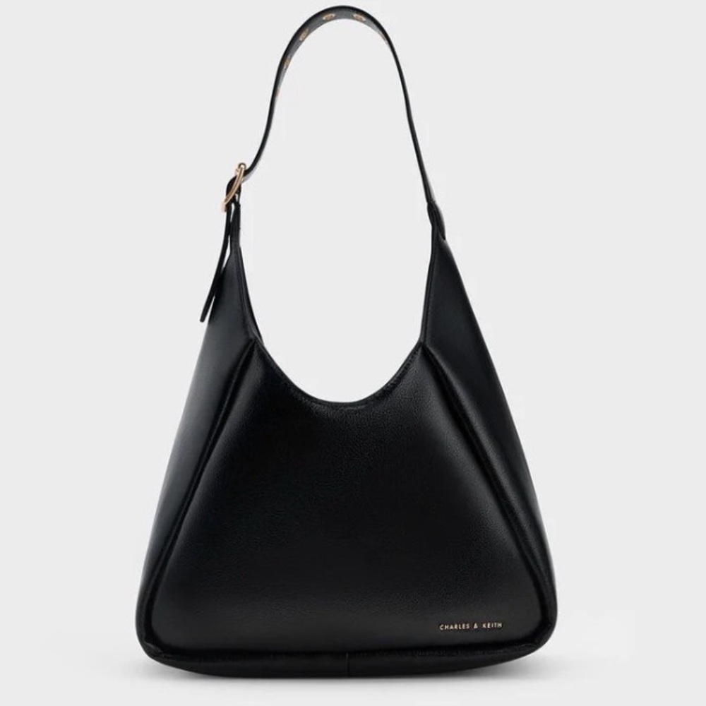 Charles and Keith Black Buzz Hobo Bug